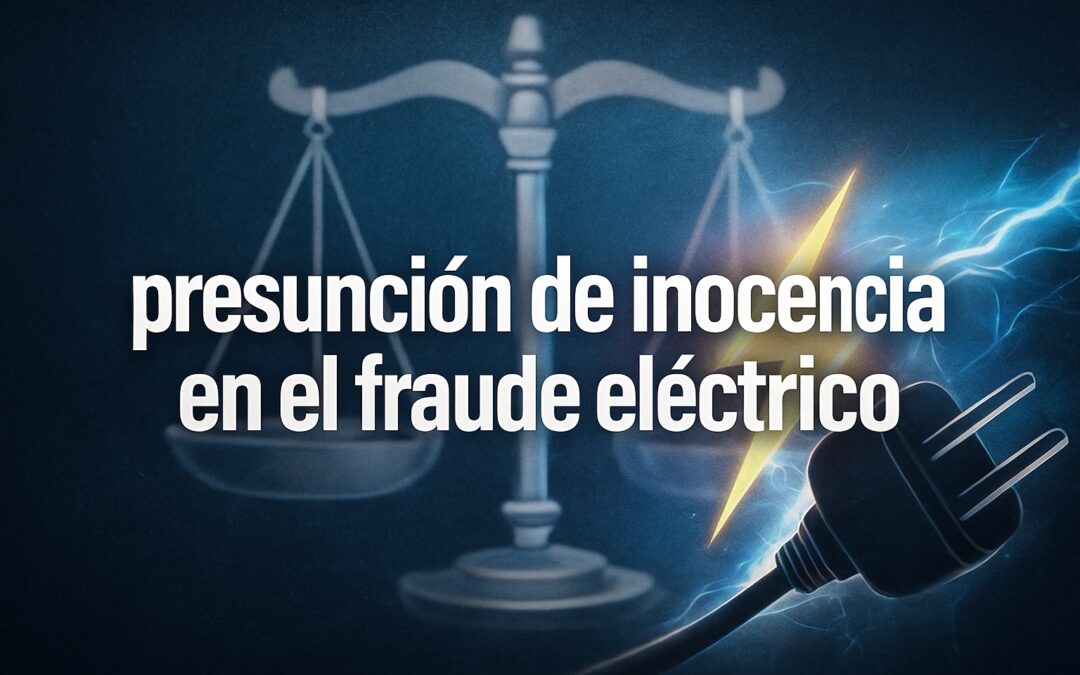 La evolución de la presunción de inocencia en el fraude eléctrico